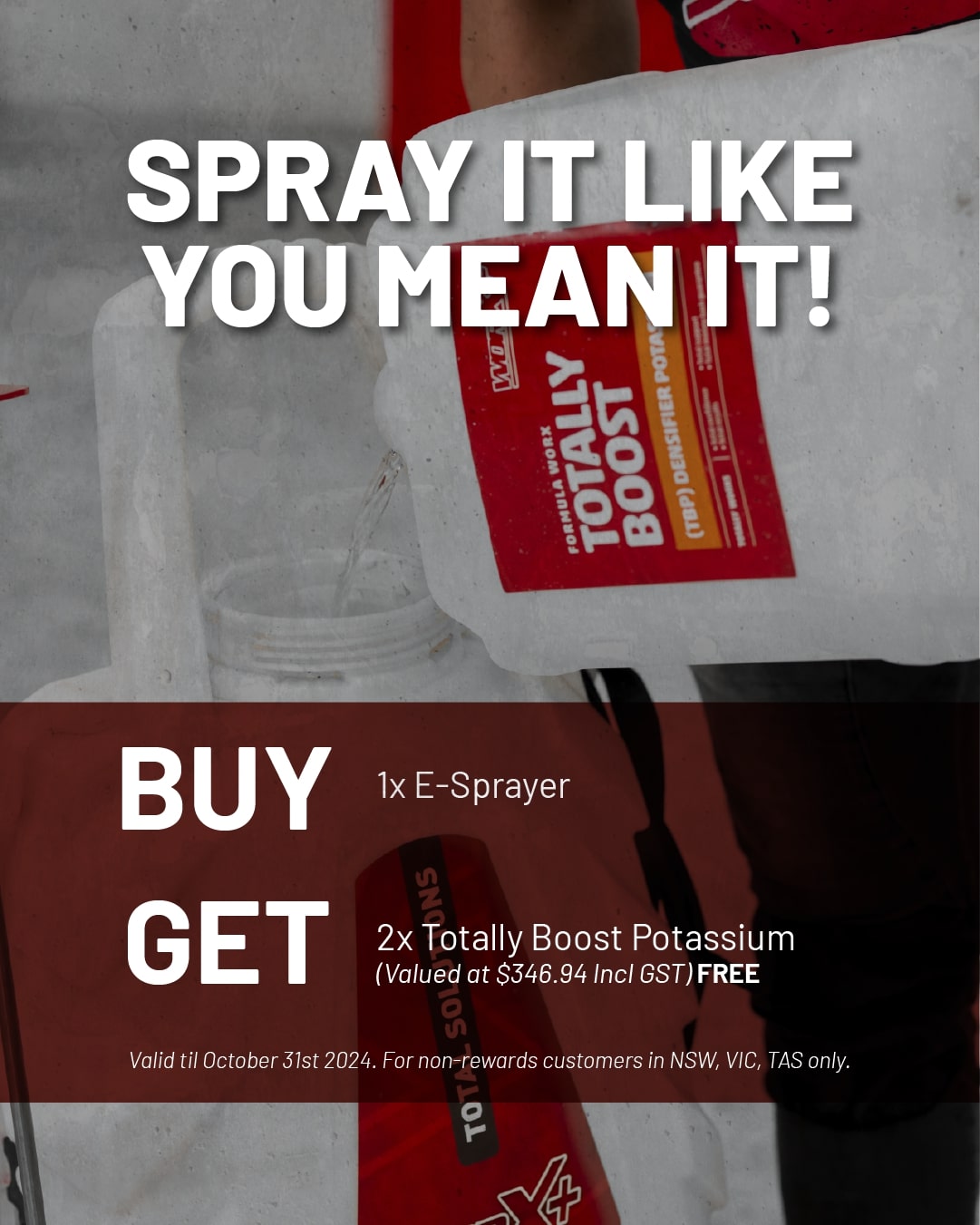 Spray It Like You Mean It Deal